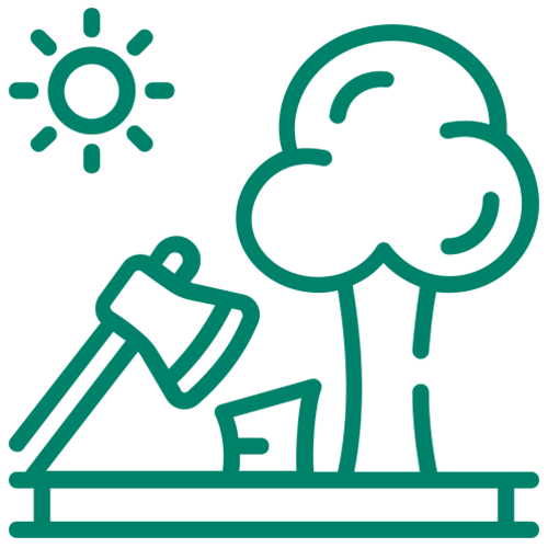Tree removal icon
